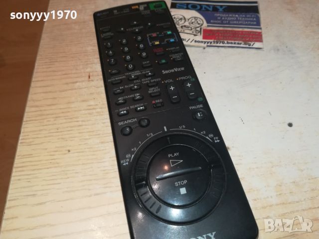 SONY RMT-V186D VTR/TV REMOTE CONTROL-ВНОС SWISS 0606241134, снимка 16 - Дистанционни - 46081365