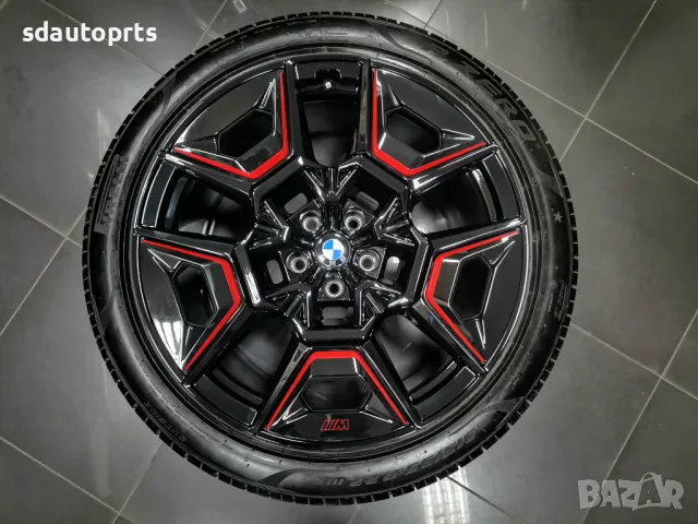 Нови 22" Джанти BMW Style 922 M Red Label Гуми Датчици БМВ XM G09, снимка 2 - Гуми и джанти - 47865735