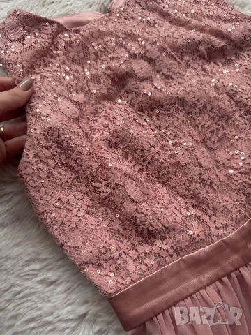 Розова коктейлна рокля Jake’s Cocktail , снимка 3 - Рокли - 52097429