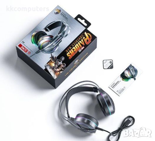 Bluetooth Handsfree Wireless Gaming Слушалки WEKOME M9 /Графит/, снимка 3 - Слушалки, hands-free - 46418904