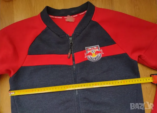 Red Bull Salzburg / Hoodie - юношески суичър с цип, снимка 10 - Детски анцузи и суичери - 48003716