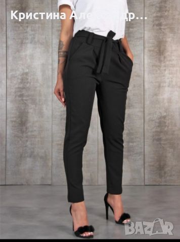 Дамски спортно елегантен панталон размер М, снимка 1 - Панталони - 45339292