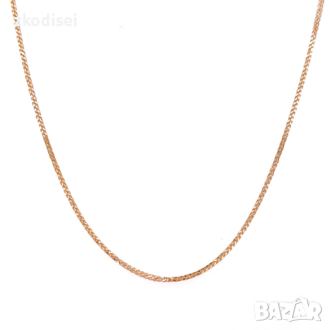 Златен синджир 2,36гр. 40,0см. 14кр. проба:585 модел:37719-4, снимка 2 - Колиета, медальони, синджири - 53826906