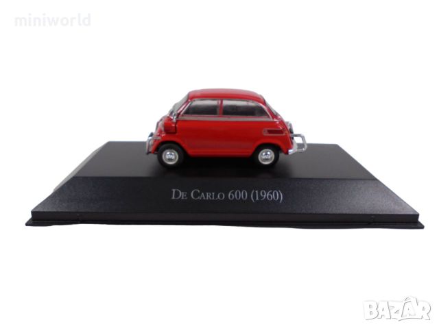 BMW Izetta DeCarlo 600 от 1960 - мащаб 1:43 на IXO/Altaya моделът е нов в блистер, снимка 3 - Колекции - 45190762