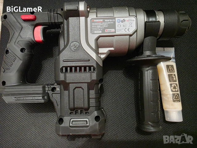 Нов перфоратор Parkside PKHAP 20-Li C3 в гаранция, снимка 2 - Перфоратори - 53100405