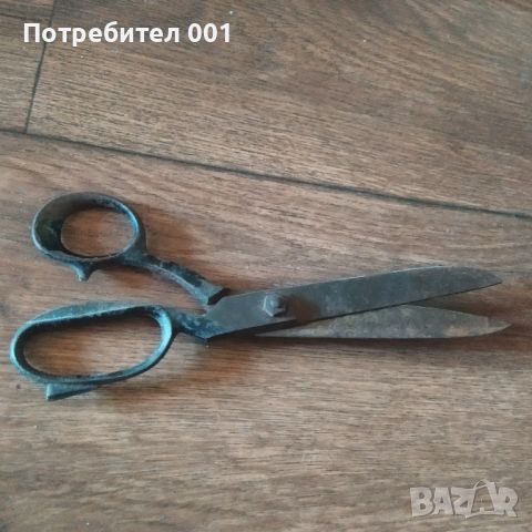 Голяма стара ножица, снимка 10 - Антикварни и старинни предмети - 46710349