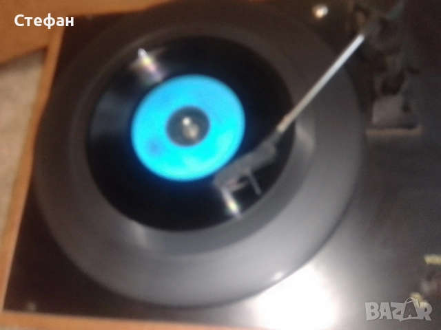 Грамофон със вградени говорители и усилвател в куфар , снимка 12 - Грамофони - 51867718