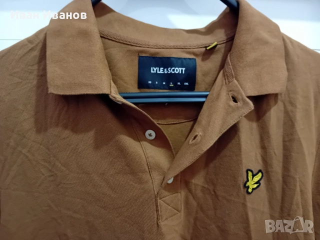 Чисто нова оригинална фланелка с яка Lyle & Scott, снимка 8 - Тениски - 51708964
