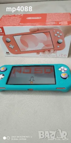 Nintendo switch lite coral (чипирана), снимка 1