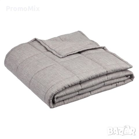 Одеяло с тежести 9 кг Amazon Basics SCH-WB-006 150х200см Юрган тежко Утежнено одеяло Антистрес зави, снимка 4 - Олекотени завивки и одеяла - 45761120