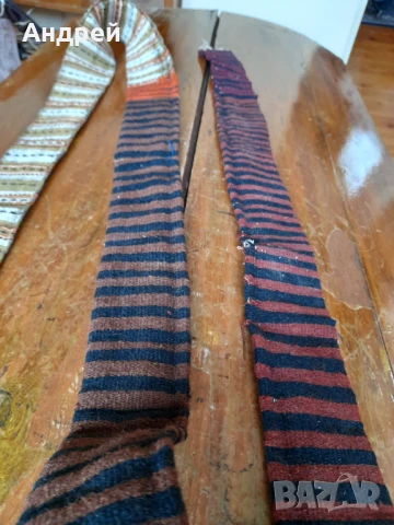 Стар сърмен колан за носия,Сая #6, снимка 4 - Антикварни и старинни предмети - 50462205