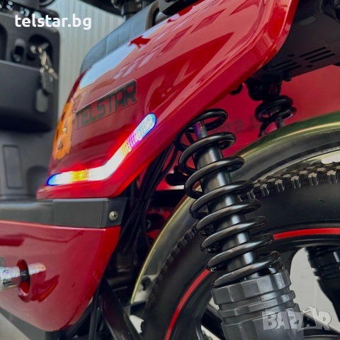 Електрически карго скутер TANK BALKAN TELSTAR 1500W 60V 23Ah с двойна седалка, възможност за педали , снимка 13 - Мотоциклети и мототехника - 52426481