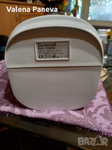 електрическа печка духалка Duracraft, снимка 8 - Отоплителни печки - 52272908