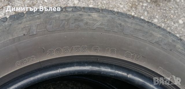 Гуми 205 55 16 Бриджистоун Bridgestone 2 броя. Нов внос. Не са нови. Гаранция , снимка 7 - Гуми и джанти - 45753780