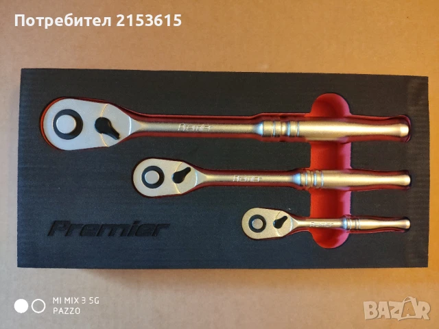 SEALEY PREMIER 3бр  1/4 , 3/8 ,1/2  90зъба Kачествени Тресчотки Kомплект , снимка 3 - Други инструменти - 51120931