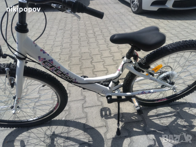 CROSS Велосипед 24" ALISSA бял, снимка 7 - Велосипеди - 53839188