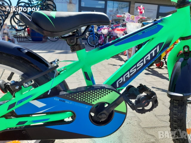 PASSATI Велосипед 16" GERARD зелен, снимка 3 - Велосипеди - 53759218
