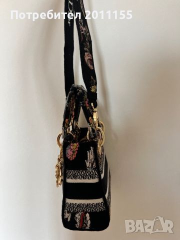 Чанта Dior Mini Lady , снимка 3 - Чанти - 46399031