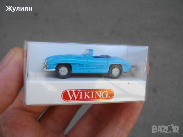 КОЛЕКЦИОНЕРСКА КОЛИЧКА MERCEDES 300 SL WIKING , снимка 2 - Антикварни и старинни предмети - 46629625