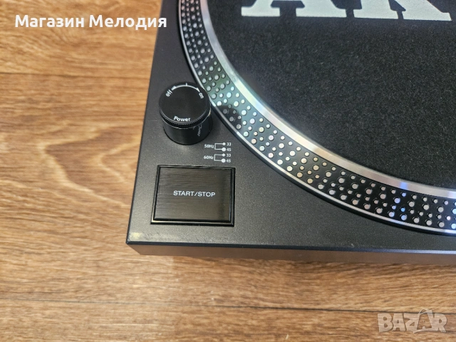 Грамофон AKAI ATT05U Black с USB – Професионален дизайн и дигитализиране на плочи. В отлично техниче, снимка 7 - Грамофони - 53797117