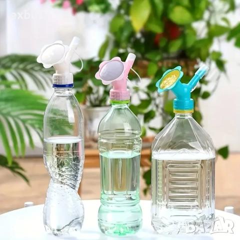 2 в 1 аксесоар разпръсквач за поливане на цветя и растения, снимка 4 - Напояване - 51694155