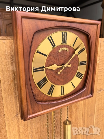 Ретро часовник Schmeckenbecher , снимка 2 - Антикварни и старинни предмети - 52354189