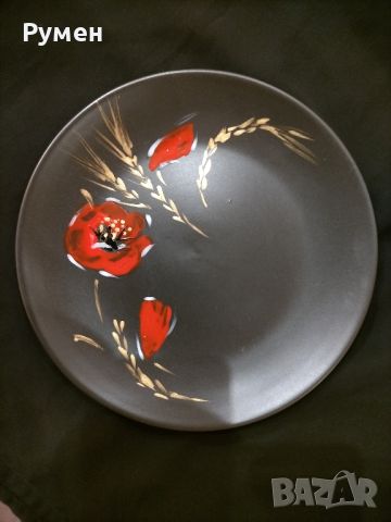 Уникален ръчно рисуван комплект за хранене , снимка 5 - Чинии - 45507590