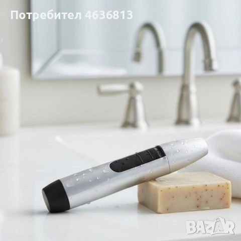 Тример за нос и уши Rosberg R51812B – прецизно острие от неръждаема стомана, снимка 3 - Тримери - 53025508