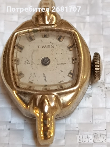 позлатен дамски часовник Timex, снимка 2 - Дамски - 52961507
