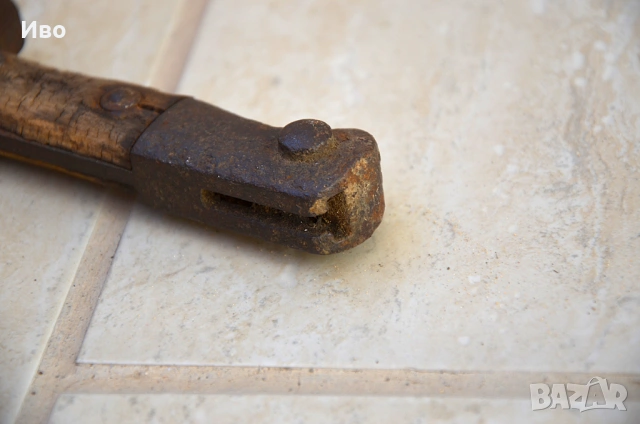 Турски щик-тесак "Маузер" М1890 година, снимка 5 - Ножове - 53816854