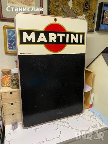 martini , оригинална табела, снимка 2 - Антикварни и старинни предмети - 46129574