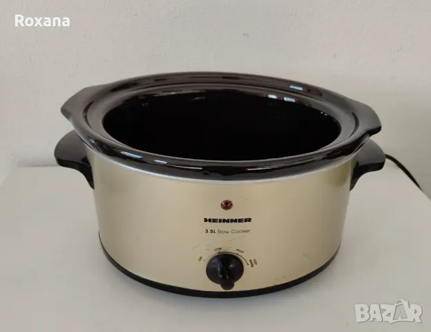 Slow cooker /уред за бавно готвене Heinner HSCK-C35CR, снимка 3 - Мултикукъри - 48651800