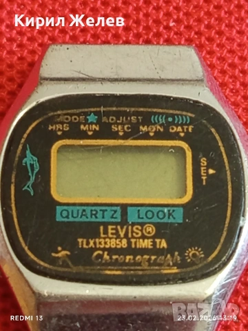 Ретро електронен часовник LEVIS дамски за КОЛЕКЦИЯ ДЕКОРАЦИЯ 51721, снимка 7 - Антикварни и старинни предмети - 53591985