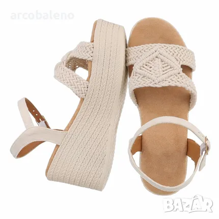 Дамски сандали на платформа, 4цвята , снимка 12 - Сандали - 50319393