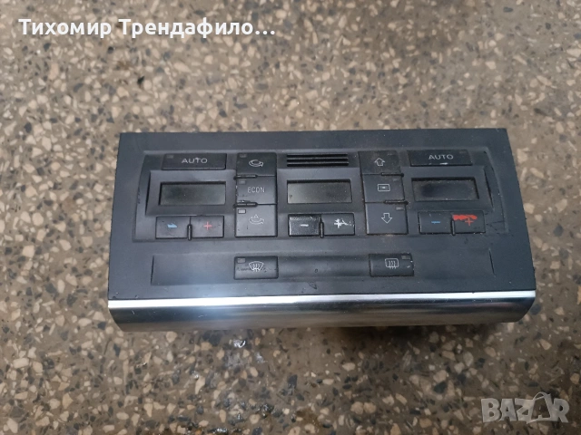 панел климатроник ауди а4 2005г. 8E0820043AE , 8E0 820 043AE