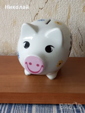 Прасенце касичка от порцелан, снимка 6 - Колекции - 50578637