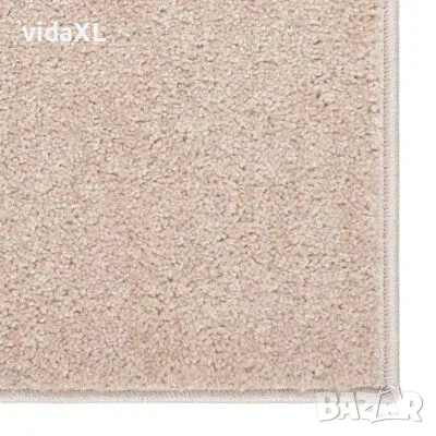 vidaXL Килим с къс косъм, 160x230 см, тъмнобежов(SKU:340341), снимка 1 - Килими - 49109141