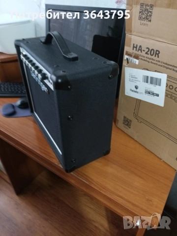 Двуканален усилвател за китара 20 вата