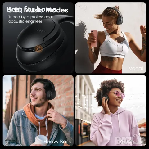 DOQAUS Life 4 Bluetooth слушалки висок клас, снимка 4 - Bluetooth слушалки - 47821526