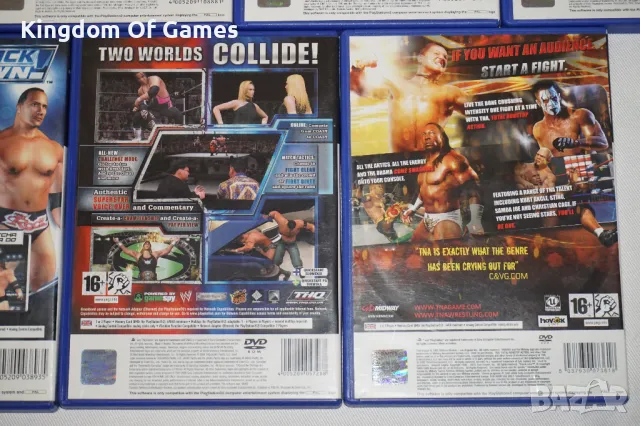 Игри за PS2 SmackDown vs Raw 2011 2010 2009 2008 2007 2006/Just Bring It/Shut Your Mouth/TNA iMPACT, снимка 10 - Игри за PlayStation - 49514774