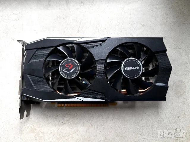 Видеокарта AMD Radeon'™ RX 580 8GB OC Asrock Phantom Gaming, снимка 1 - Видеокарти - 49180413