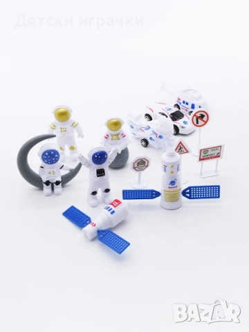 Комплект Космос с ракети и астронавти , снимка 3 - Образователни игри - 52633085