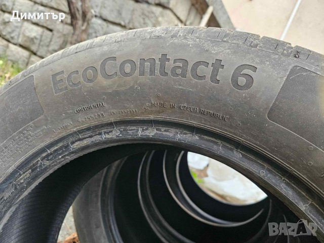 Летни гуми Continental Eco Contact 6 215 60 16, снимка 2 - Гуми и джанти - 45026189