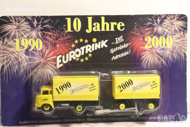 GRELL 1/87 H0 IFA ИФА КАМИОН ТИР ИГРАЧКА МОДЕЛ