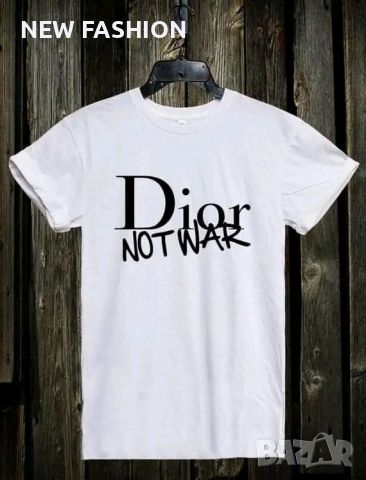 Дамски Памучни Тениски DIOR , снимка 2 - Тениски - 46771746