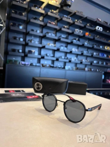 очила с черен обикновен калъф ray ban , снимка 4 - Слънчеви и диоптрични очила - 50663469