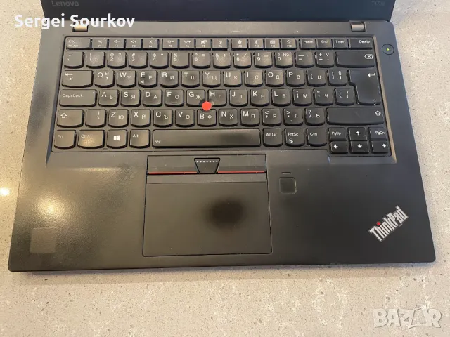 LENOVO T470s, i5, 8GB RAM, 240 GB SSD + USB докинг станция, снимка 3 - Лаптопи за работа - 47240434