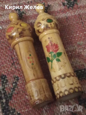 Стари дървени мускалчета 53667, снимка 2 - Антикварни и старинни предмети - 53420395