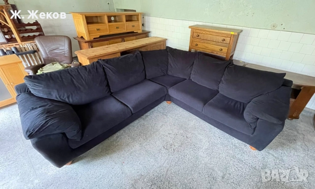 Ъглов диван, снимка 4 - Дивани и мека мебел - 52736032