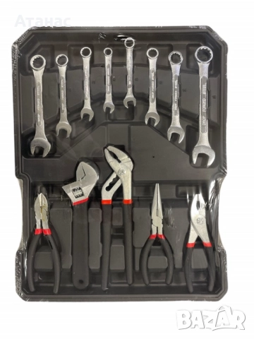 Професионален комплект инструменти KRAFTROYAL Gerнmany 1050 части – Всичко необходимо в един куфар, снимка 3 - Куфари с инструменти - 52643381